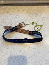 Oilily Gürtel Blau Leder