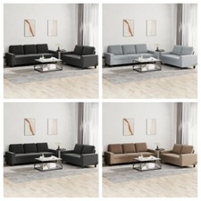 3-tlg. Sofagarnitur Stoff