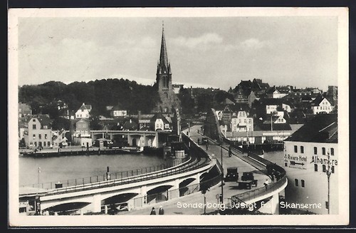 Ansichtskarte sonderborg - ansichtskarte,