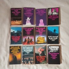12x H.P. Lovecraft Suhrkamp