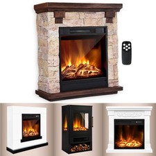 Ambiness Elektrokamine | 900W - 2000W | LED Flammeneffekt mit Farbwechsel +Timer