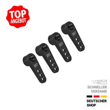 ✅ 4 x Alu Servohorn Servohebel 28 mm schwarz CNC 25T für Futaba,Align,Savöx,KST