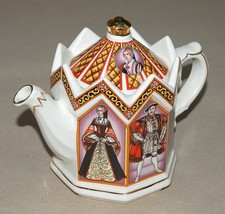 Sadler Keramik England * Kaffeekanne Teekanne * King Henry VIII and his wives