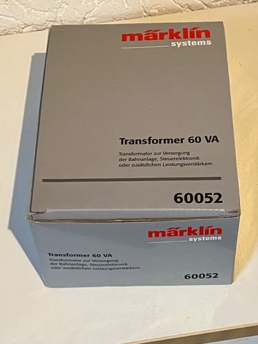 Märklin 60052 systems trafo - märklin,
