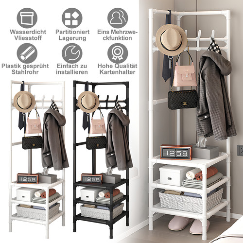 Eckgarderobe metall - eckgarderobe,