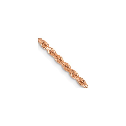 14k massive rotgold kette - massive,