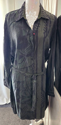 Desigual damen hemdblusenkleid - desigual,