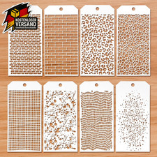 Malerei Schablone Set 8-teilig