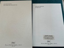 Die Uhren von IWC Ausgabe 2001/02
