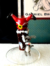 Gabriel Brossart by VIVA Weinglas Glasobjekt Handarbeit Weihnachtsmann & Neu OVP