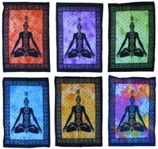 Batiktuch CHAKRA 110x75 cm