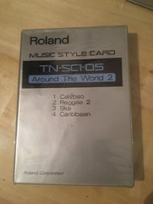 ROLAND • MUSIC STYLE CARD • TN SC1 04  •  "AROUND THE WORLD 2"