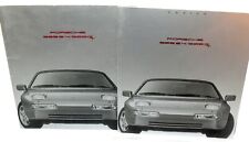 Porsche 928 GT S4 Preisliste Technische Daten Prospekt 1990 16717