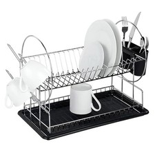 Geschirr Abtropf Gestell mit 2