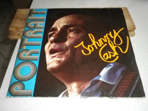 Johnny cash signed autogramm - signed,