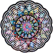 Edelstahl 3D Windspiel