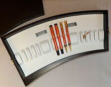 PARKER Duofold de Luxe Orange Füllhalter Kugelschreiber Drehbleistift Rollerball