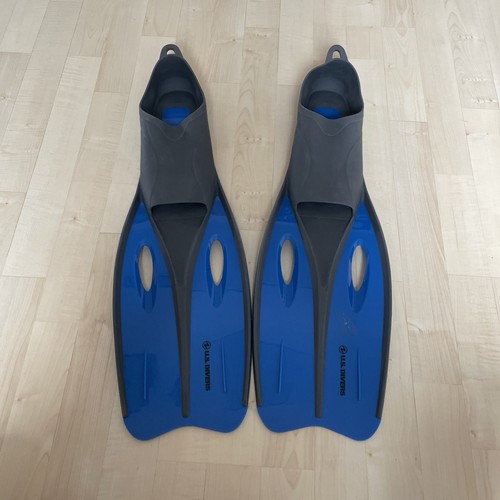 Flossen blau s divers - flossen,, blau,