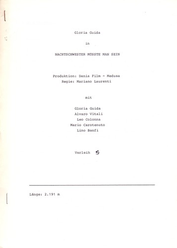 Nachtschwester müsste man