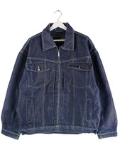 Fubu 00s Jeans Jacke Blau L