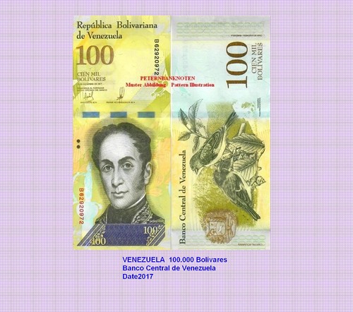 Venezuela 2017 100000 - venezuela,