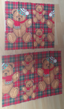 Baumwollstoff , rot kariert