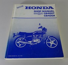 Workshop Manual / Repair Manual Honda CB 400 T / CB 400 A Hawk from 08/1978