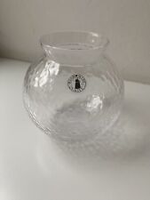 Deko Glas Vase Klein Rosa