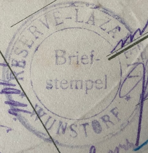 Ww1 stempel feldpost - ww1,