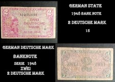2 Mark Banknote Bank der