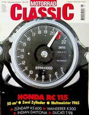 2) Motorrad Classic 05/2000 - Wanderer K 500 mit 16PS - Teil III - Honda CB 750