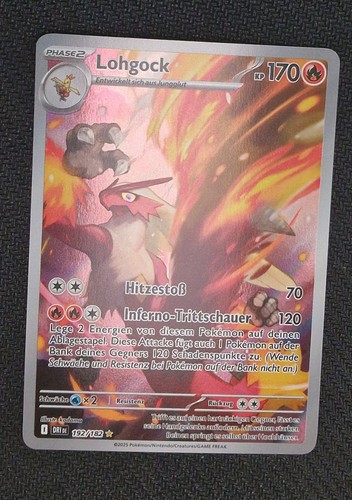 Pokémon karte lohgock - karte:,