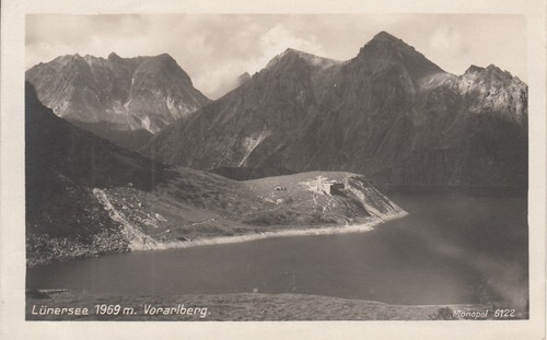 Postkarte lünersee - 1-postkarte,