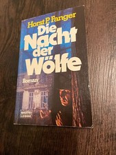 "Die Nacht der Wölfe" Buch, Roman von Horst P. Fanger, BASTEI LÜBBE