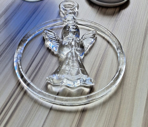 Glas engel zum hinhängen und - zum,