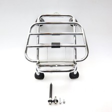 Chrom Gepäckträger vorne Kofferhalter Front Carrier Part Vespa GTS 125 300 2019-