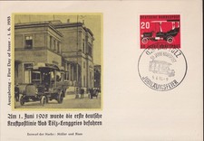 SELTENE MAXIMUMKARTE - BUND 211 - KRAFTPOST 50 JAHRE - BITTE ANSEHEN