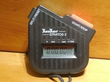 HANHART Stoppuhr Stratos 2 1/100 Sek. DIGITAL