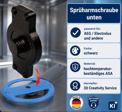 Sprüharm schraube unten - sprüharm,