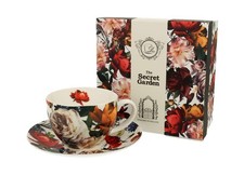 Tasse mit Untertasse "White