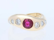 Ring rubin brillanten ct - ring,