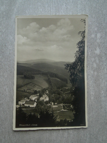 Blauenthal erzgebirge - ak,