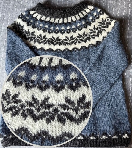 Islandpullover handgestrickt - islandpullover,