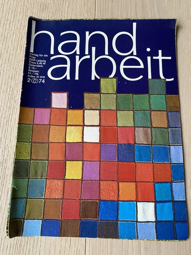 Ddr zeitschrift handarbeit - zeitschrift, 2