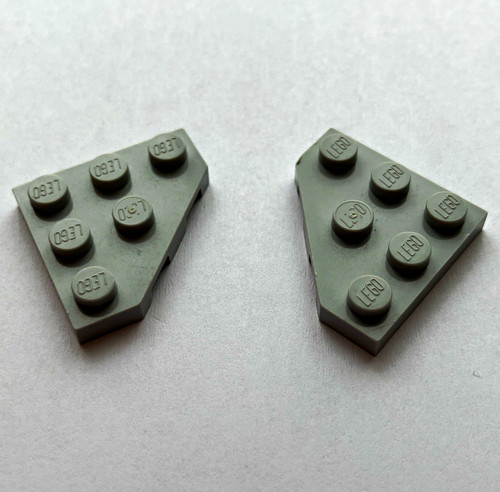 Lego hell graue keilförmige - hell,