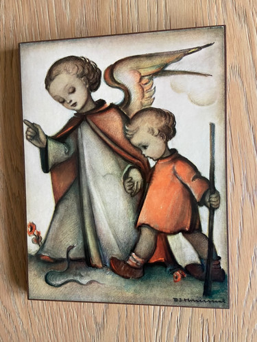 Hummelbild schutzengel - hummelbild, "schutzengel"