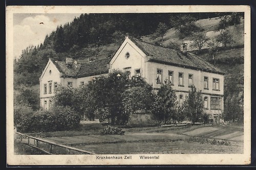 Ansichtskarte zell - ansichtskarte,