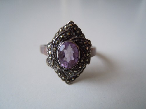 925 silber ring markasiten - markasiten, 6