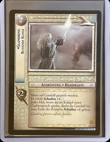 Lotr tcg glamdring - lotr, tcg: