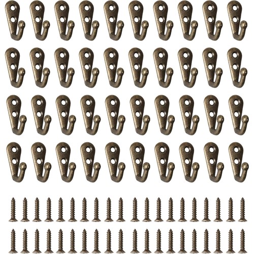Wandhaken antik bronze 40 - antik,
